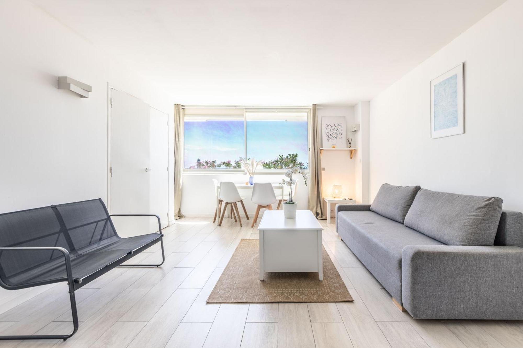Beau 2P Bord De Mer, Marina Baie Des Anges Villeneuve-Loubet Exterior photo