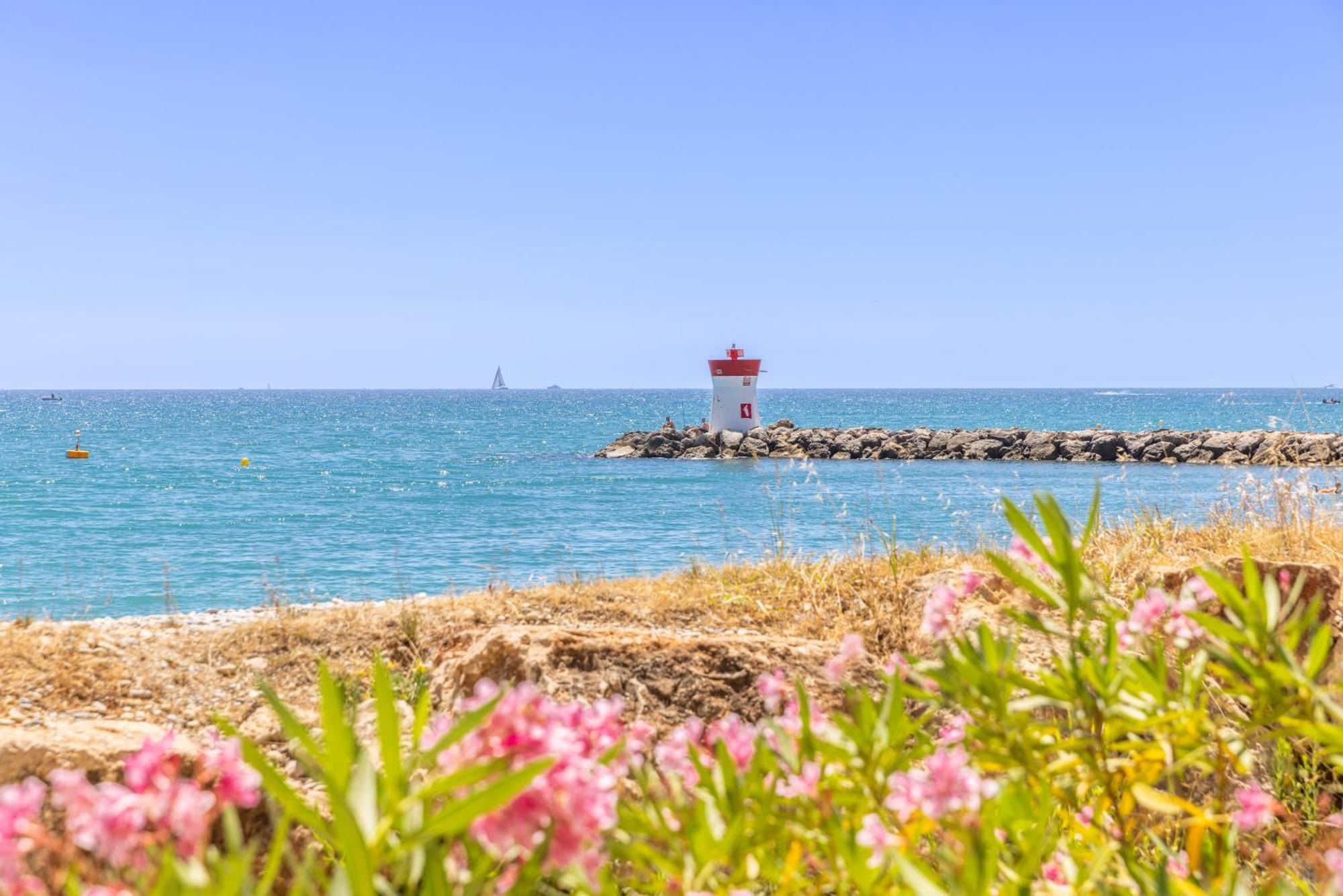Beau 2P Bord De Mer, Marina Baie Des Anges Villeneuve-Loubet Exterior photo